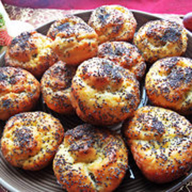 Сливочные булочки с маком (для Зарины)