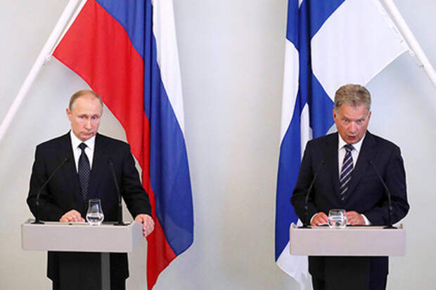 Владимир Путин и Саули Ниинистё