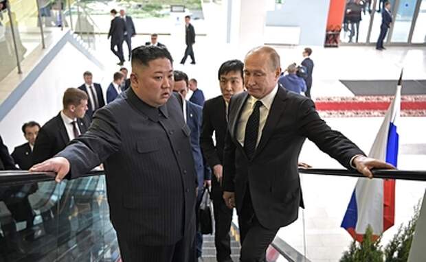 Владимир Путин поблагодарил Ким Чен Ына за поддержку в СВО