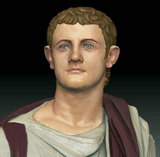 Компьютерная реконструкция внешности Калигулы