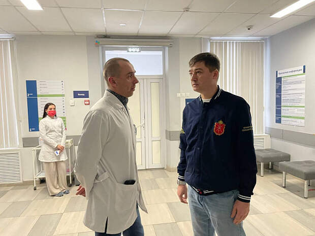 Министр здравоохранения Тульской области проверил работу больниц в праздничные дни