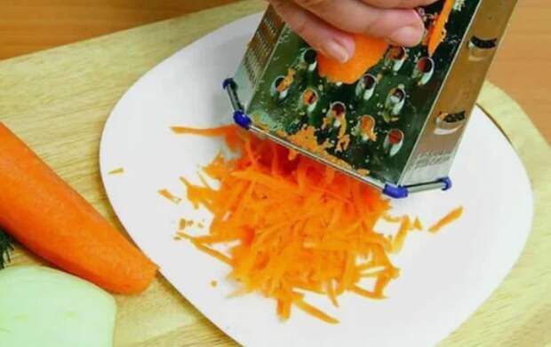 Подготовка моркови