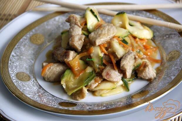 Фото приготовление рецепта: Свинина по-китайски шаг №7