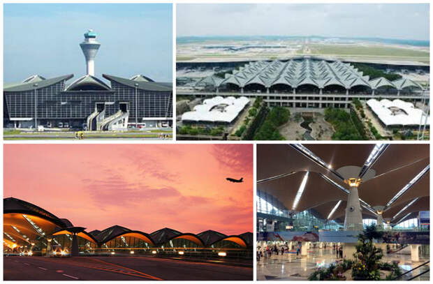 Международный аэропорт Куала-Лумпур (Kuala Lumpur International Airport), Куала-Лумпур, Малайзия архитектура, аэропорты, красота, особенности