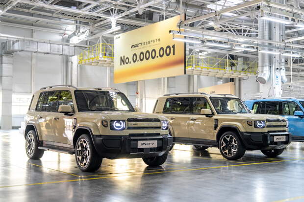 В Китае началось производство нового внедорожника для России