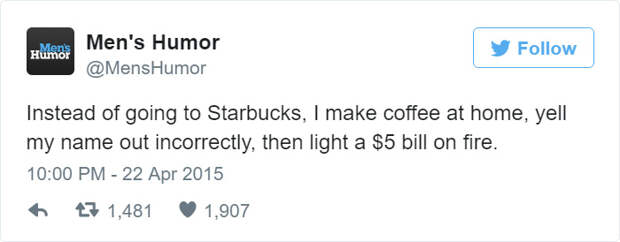 Funny Tweet About Coffee