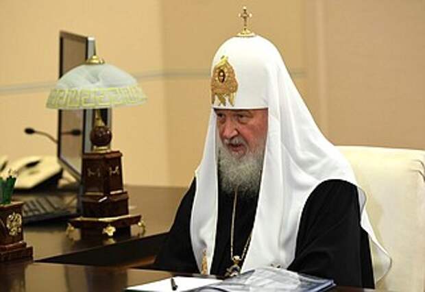 Патриарх Московский и всея Руси Кирилл.