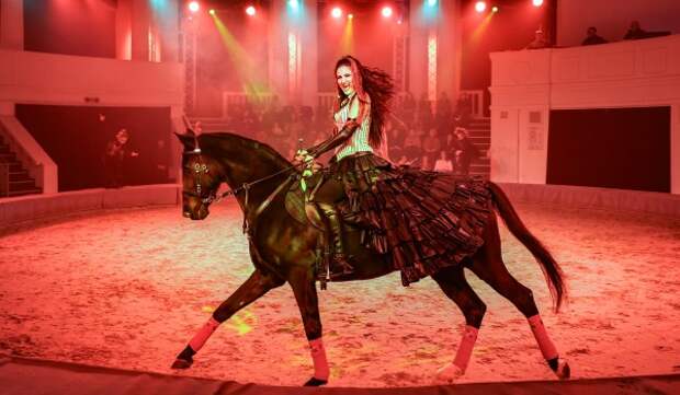 Пресс-показ спектакля «Конек-Огонек» в Центре национальных конных традиций