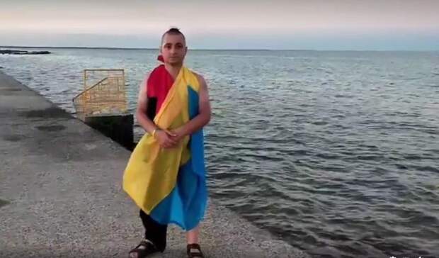 На границе с Крымом местные отлупили приезжих бандеровцев.