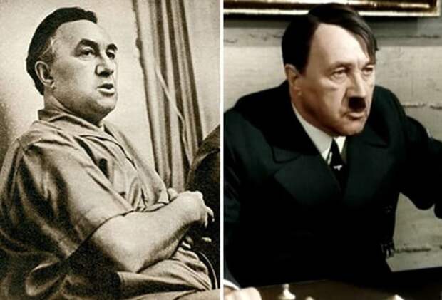Фриц Диц – актер, которого называют лучшим исполнителем роли Гитлера в кино ХХ в. | Фото: reibert.info