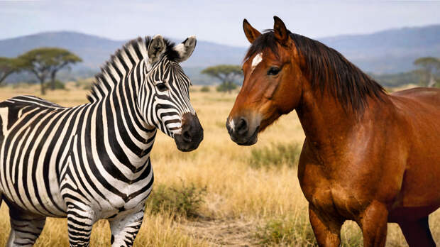 Почему у зебры полоски, а у лошади нет? Отвечаем на детский вопрос
