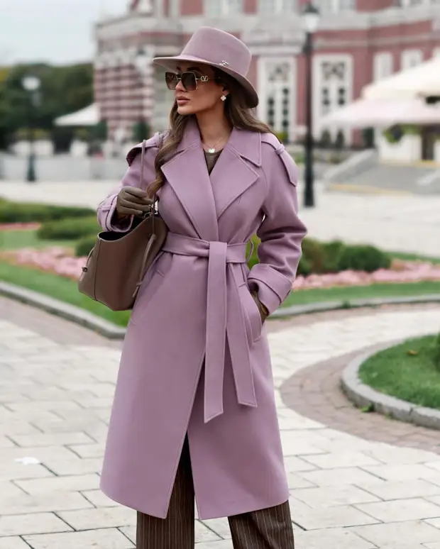 С чем носить пальто без пуговиц: 13 интересных и стильных сочетаний