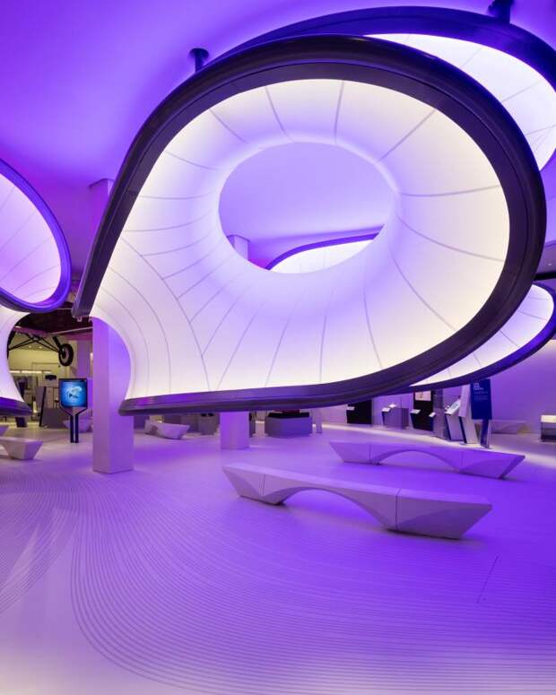 Галерея Уинтон: Математика от Zaha Hadid Architects (21 фото) Галерея Уинтон: Математика от Zaha Hadid Architects (21 фото)