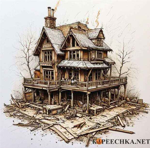 Демонтаж домов, стен, разберем полы в Донецке - Договорная