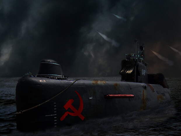 Подводные лодки СССР часто сопровождали НПО. Источник: https://img-fotki.yandex.ru/get/6103/20682809.213/0_82c91_b94eca6_orig
