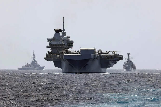 Британия готовится отправить на Ближний Восток свой авианосец «Принц Уэльский»