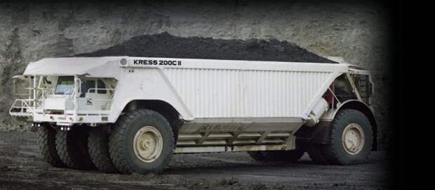 Самый необычный самосвал Kress 200CIII Coal Hauler, необычный, самосвал, самый