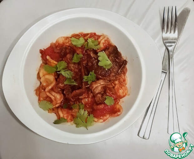 Бараньи голени по-гречески