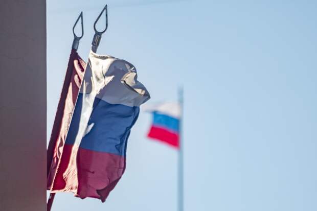 Дрон с флагом России поднялся 9 мая над Рейхстагом