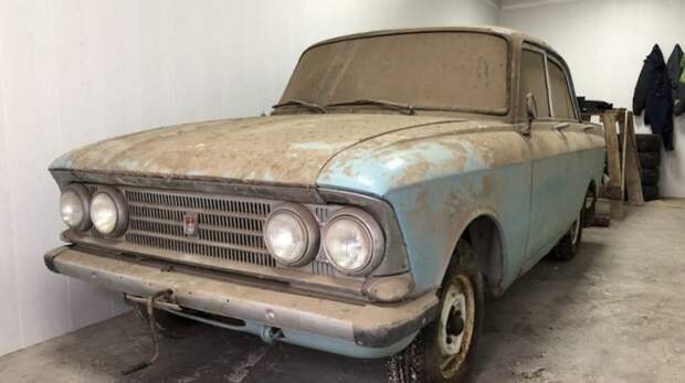 52-летний «Москвич» ровно вдвое старше своего нового хозяина barn find, авто, автомобили, москвич, москвич 408, находка, олдтаймер, ретро авто