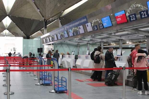 Аэропорт Пулково за новогодние каникулы обслужил свыше 705 тысяч пассажиров