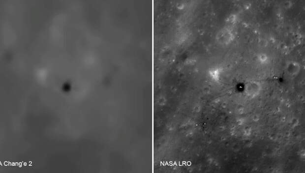 Впервые опубликованы китайские фотоснимки мест посадок «Аполлонов» на Луне