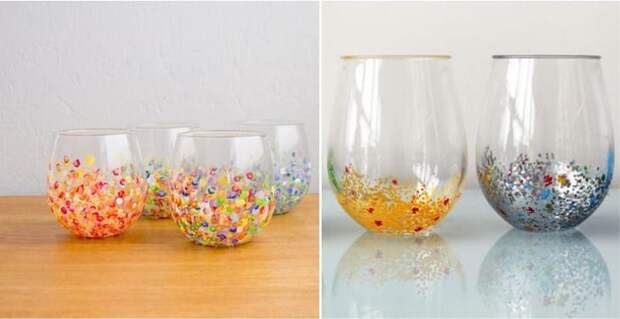 Роспись стаканов и керамических кружек