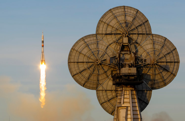 Старт космического корабля «Союз МС-11»