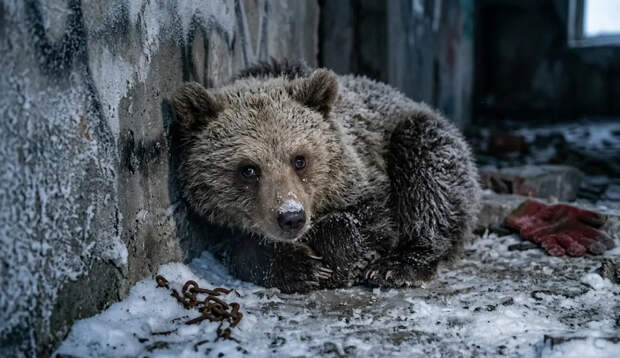 «Может не доехать»: медвежонка Дыньку везут из Северной Осетии в Подмосковье