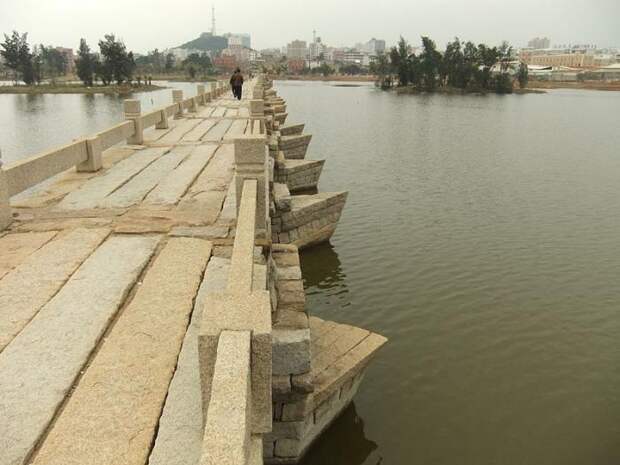 Древний мост Анпинг в Китае