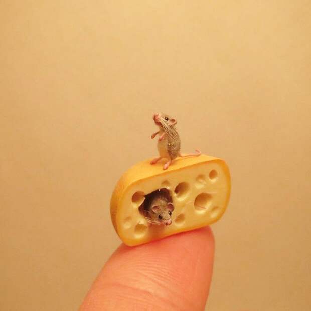 Удивительные реалистичные миниатюры животных