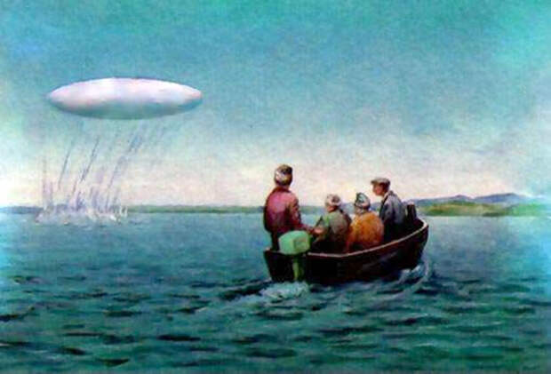 НЛО над Кроноцким озером