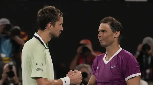 Веснина считает, что Медведев моментами играл гораздо лучше Надаля