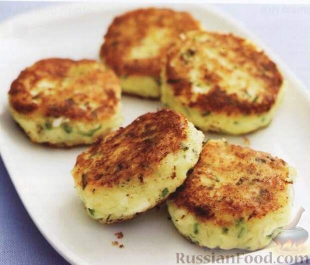 Фото к рецепту: Картофельники с сыром
