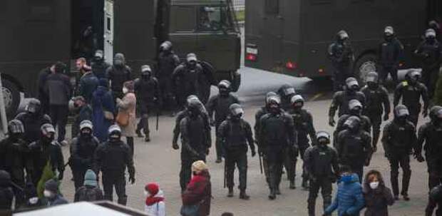 Протесты в Минске. 15.11.2020