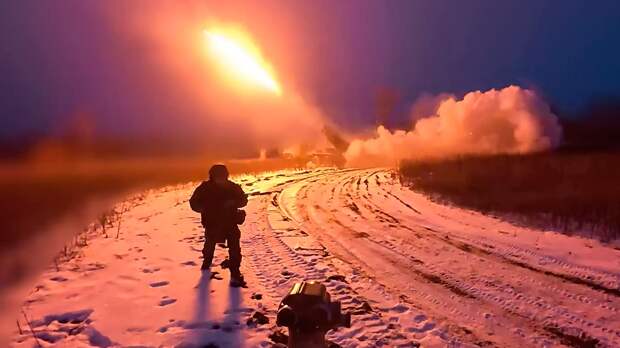 «Град» уничтожил живую силу ВСУ на Красноармейском направлении