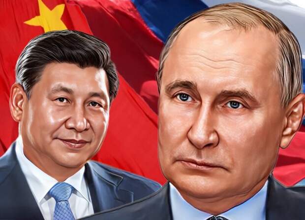 Китай и Россия. Си Цзиньпин и Владимир Путин. Иллюстрация: REX