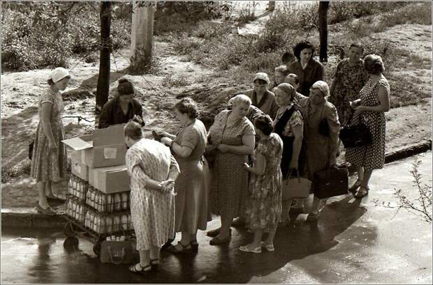 Москва и москвичи на фотографиях Виталия Гуменюка.  1956-1959 г