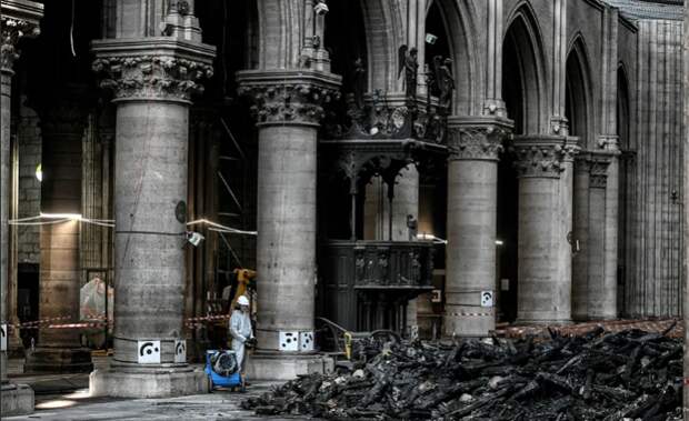 Как идет восстановление Нотр-Дам де Пари после пожара
