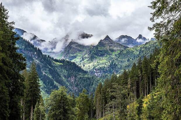 Depending on your definition, the tip of each of these Alps could be an island.