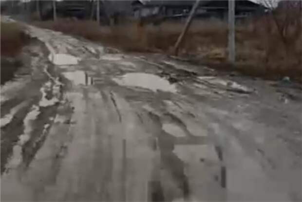 Жители российского региона пожаловались на дороги с дырами