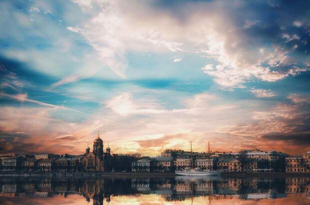Санкт-Петербург зима, красота, природа, россия, фото