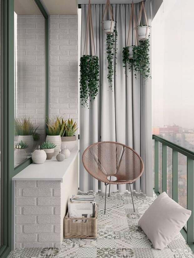 Превращаем балкон в комнату отдыха: 29 свежих идей