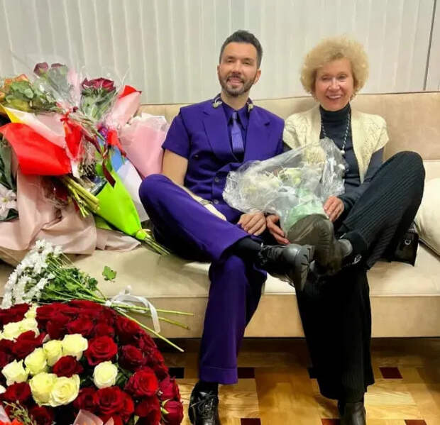 Денис Клявер с мамой