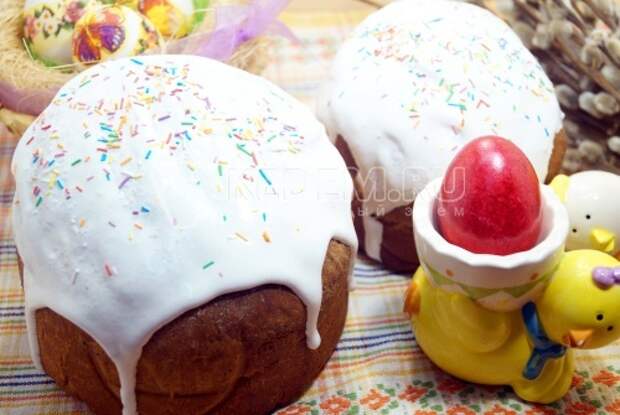 Кулич пасхальный Маковый 