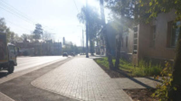 В Кохме завершается ремонт дорог и тротуаров