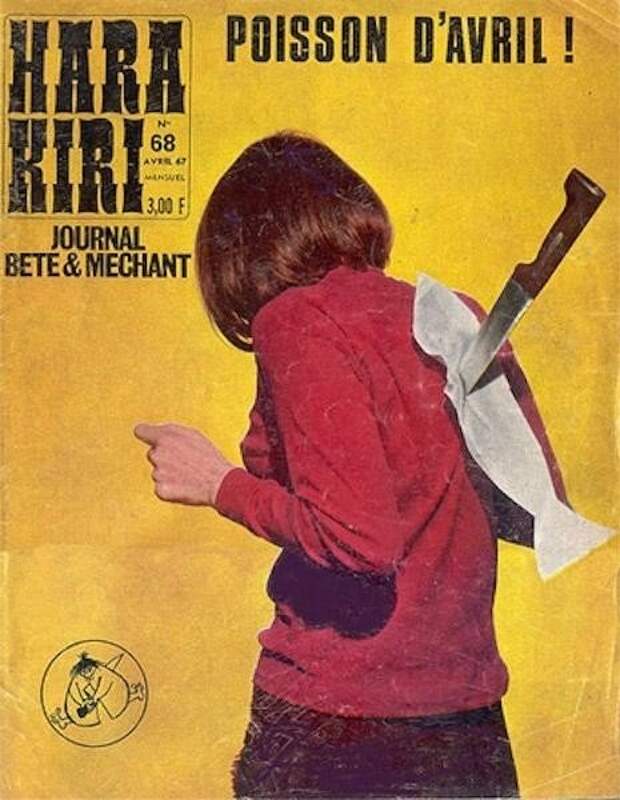 Журнал был закрыт в семидесятых годах, а сразу после него на свет родился Шарли Эбдо