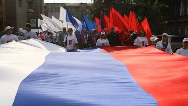 Россия в двадцатый раз отметит день государственного флага