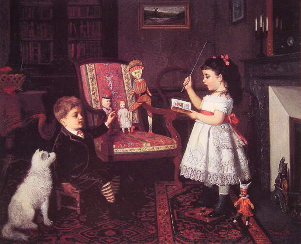 Champney, James Wells → The Lesson