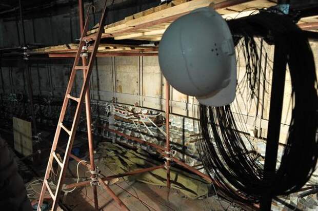 В Петербурге продолжается строительство станции метро «Броневая»